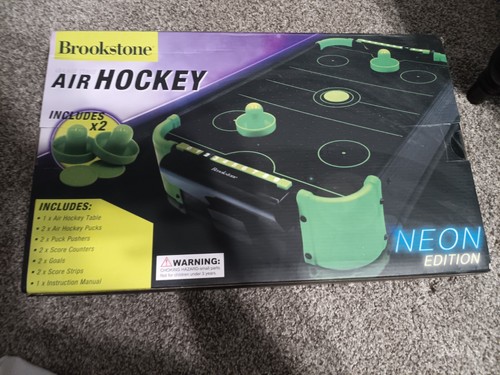 New air hockey - new,