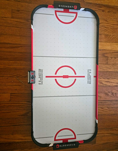 Espn tabletop air hockey table - espn,